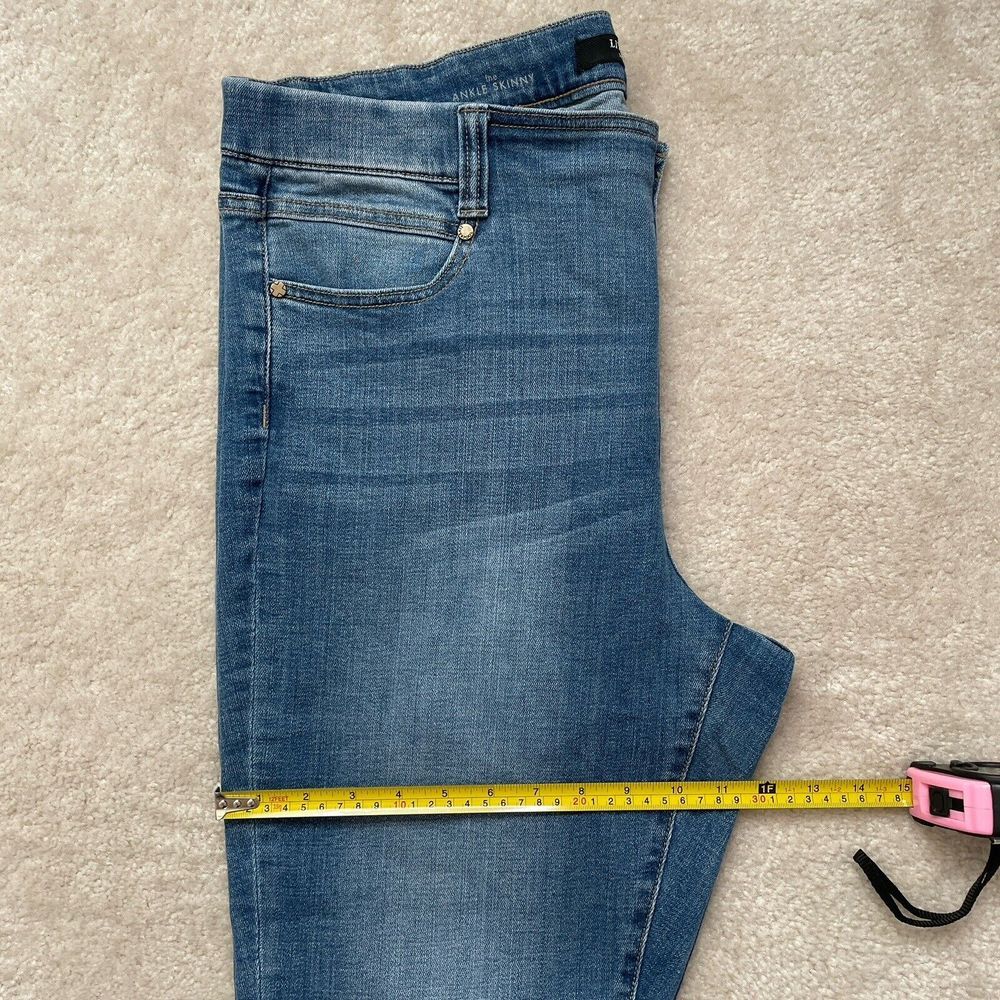 Liverpool Jeans Company Blue Ankle Cropped Jeans - Picture 6 of 13
